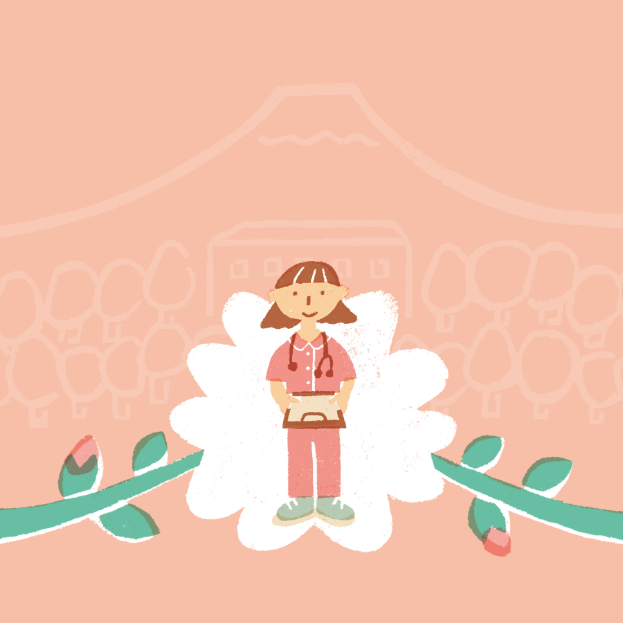 パンフレットのイラスト